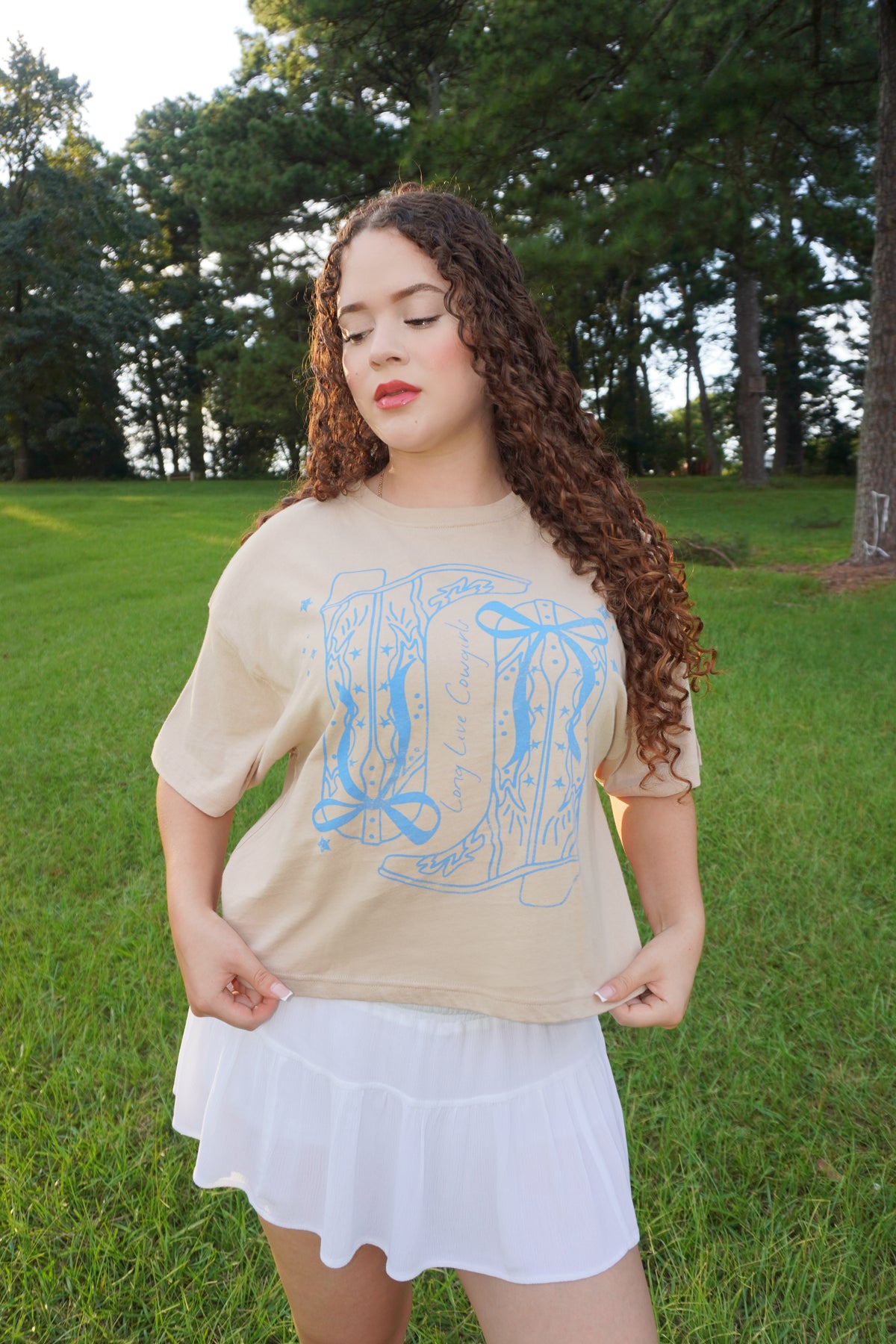 The Cowgirl Bloom Tee