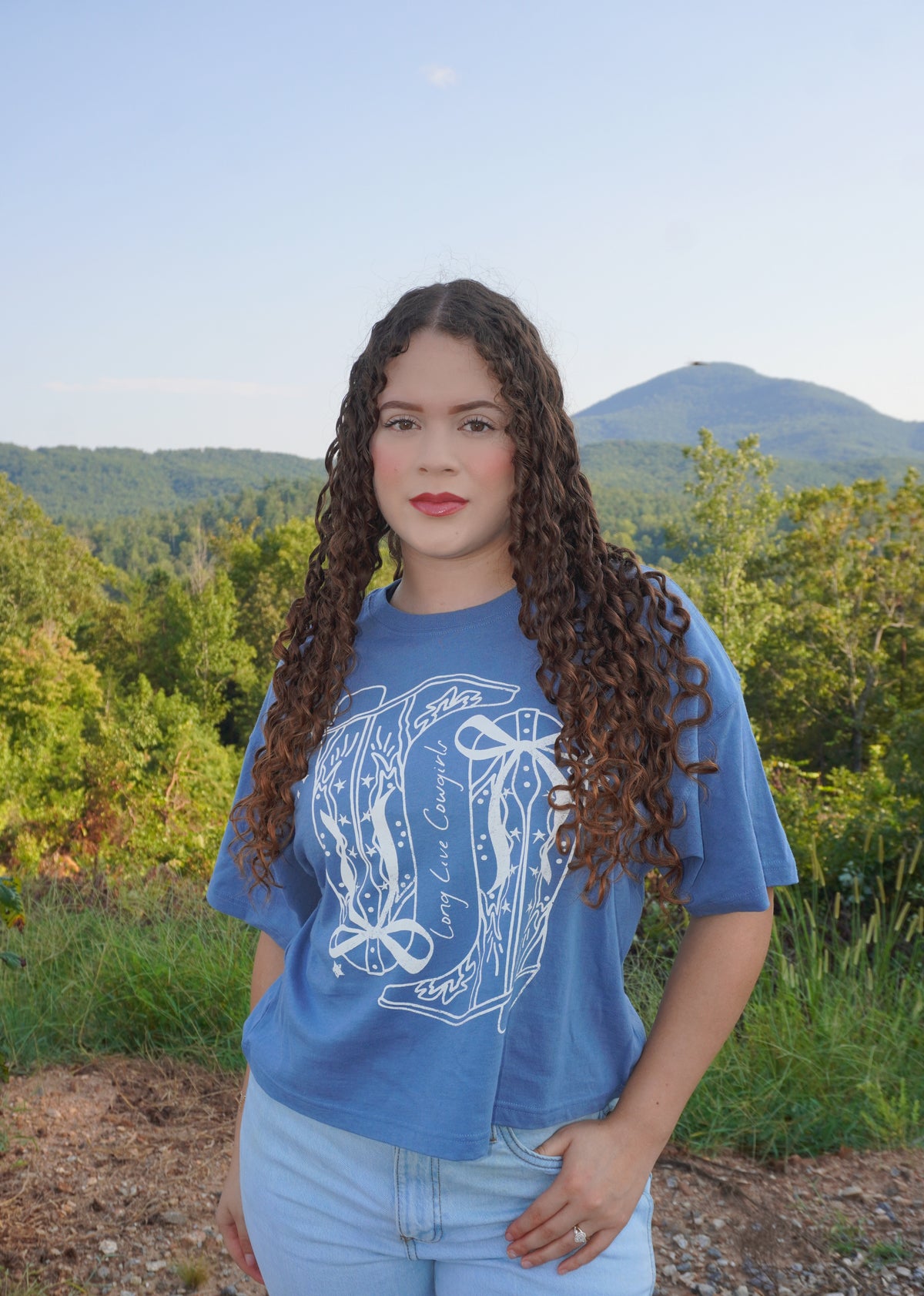 The Cowgirl Bloom Tee