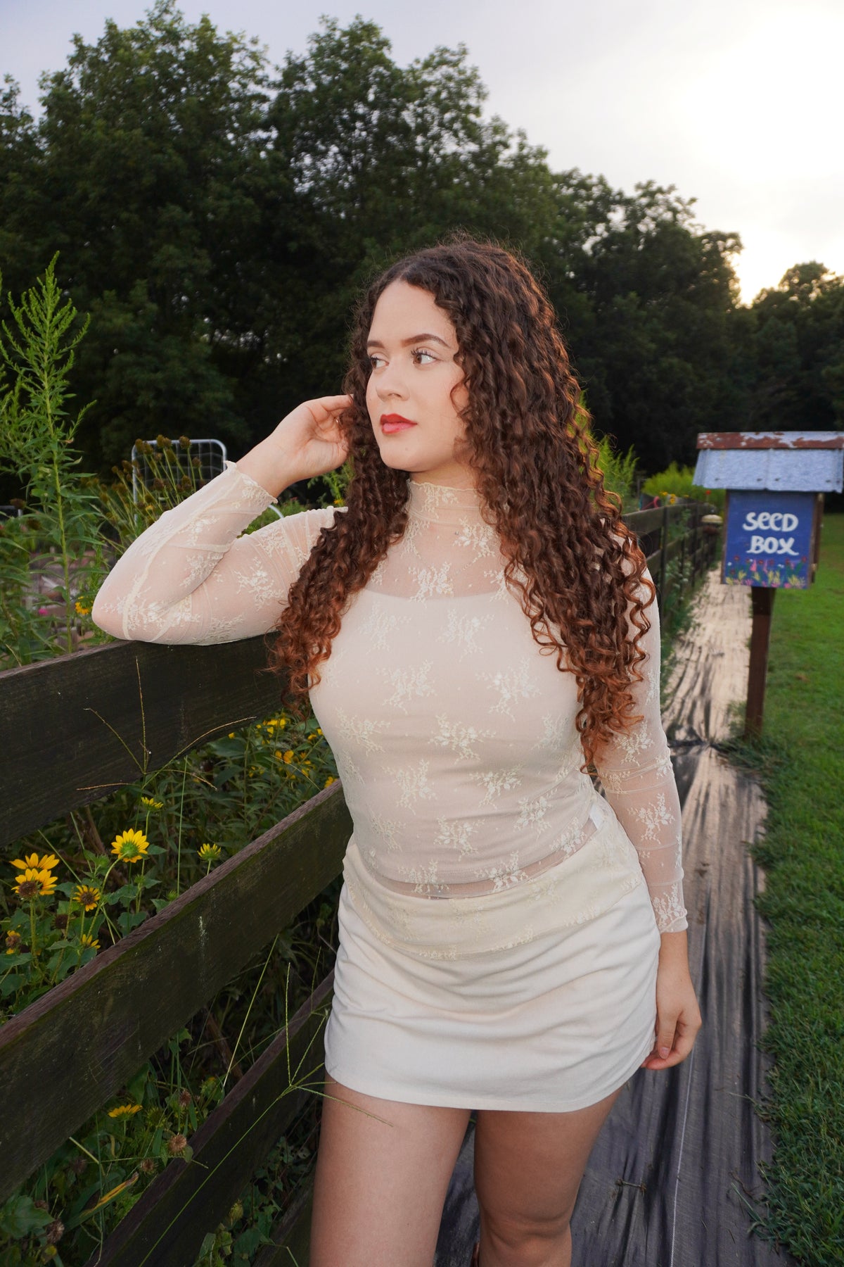 The Whisper Mesh Top