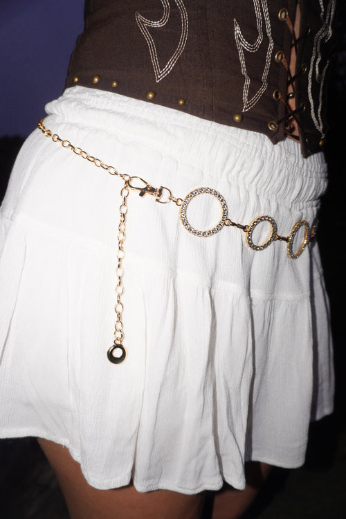 Crystal Rhinestone Belt