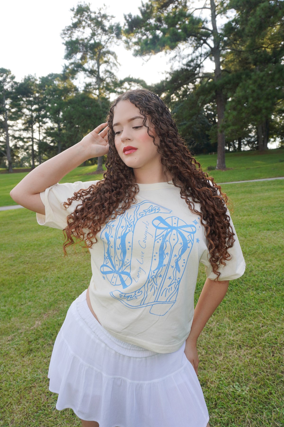 The Cowgirl Bloom Tee