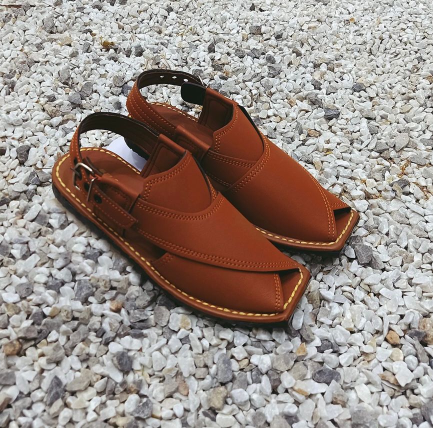 Mens Handmade Peshawari Chappal